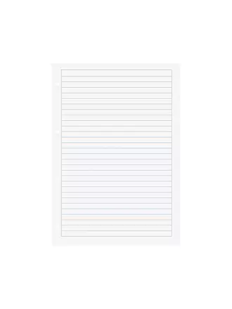 BRUNNEN VERLAG | Recharges pour classeur à anneaux, lignées, 50 feuilles avec cadre | 